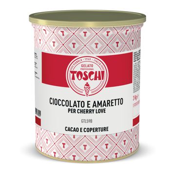 Cobertura Chocolate e Amaretto Toschi 3,5kg