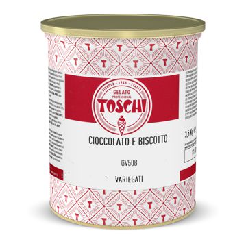 Variegato Chocolate e Biscoito Toschi 3,5 kg