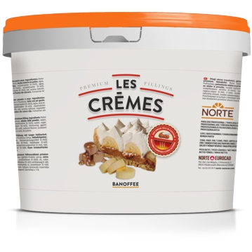 Creme de Injeo e Recheio Banoffee Norte Eurocao 6kg