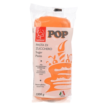 Pasta de Acar Laranja POP Modecor 1kg