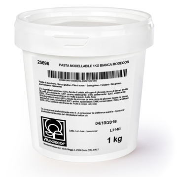 Pte  sucre blanche Moulage Modecor 1 kg