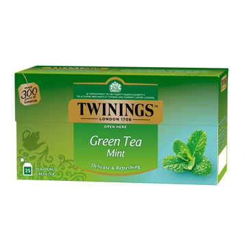 Ch� Verde Twinings Green Tea and Mint 25 saquetas