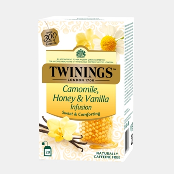 Ch� Infus�o Twinings Camomile Honey Vanille 20 saquetas