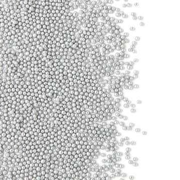 Mini Prolas de Acar 1mm Prateadoas Barbara Luijckx 1,8kg