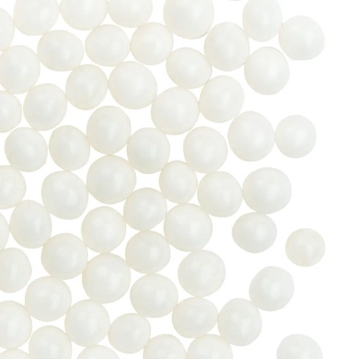 Prolas de Acar 4mm Branco Barbara Luijckx 1,2kg