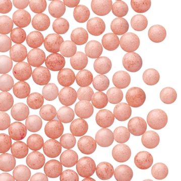 Prolas de Acar 4mm Pssego Barbara Luijckx 1,2kg