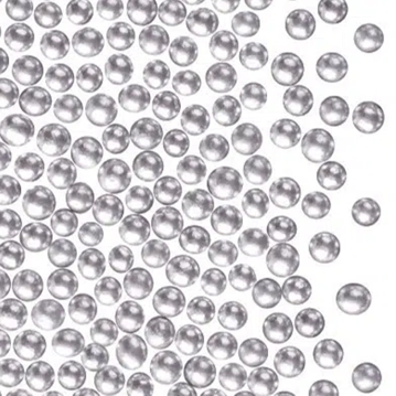 Prolas de Acar 4mm Prateado Barbara Luijckx 1,2kg