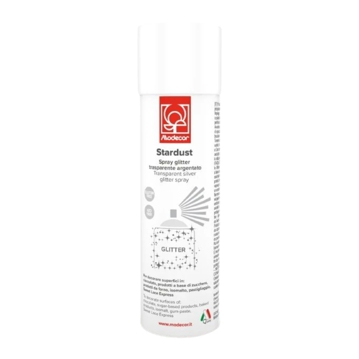 Stardust Brilho Transparente Prateado Modecor 250ml