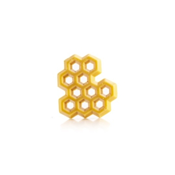 Decoraes de Chocolate Dobla - Honey comb yellow 152 un