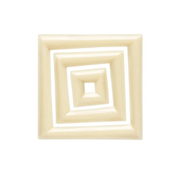 Decoraes de Chocolate Barbara Decor - Squares White Set 64,44,23mm 180 un