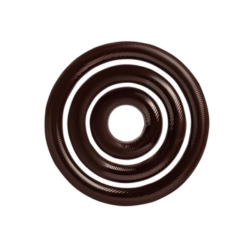 Decoraes de Chocolate Barbara Decor - Circles Dark Set 64,46,24mm 180 un