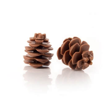 Decoraes de Chocolate Dobla - Pinecone 18 un