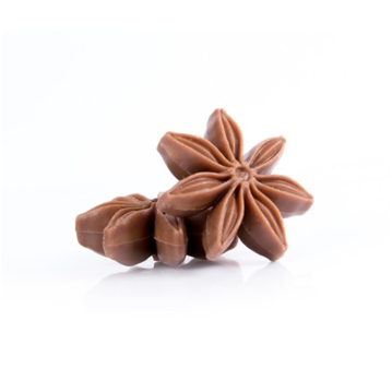 Decoraes de Chocolate Dobla - Chocolate star anise 54 un