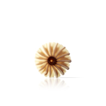 Decoraes de Chocolate Dobla - Rosette dark/white Small 108 un