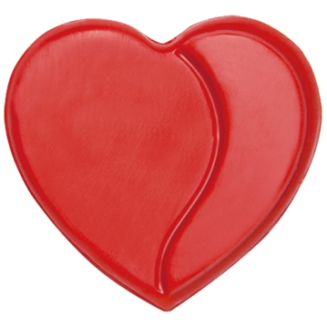 Decoraes de Chocolate Barbara Decor - Heart 34mm 240 un