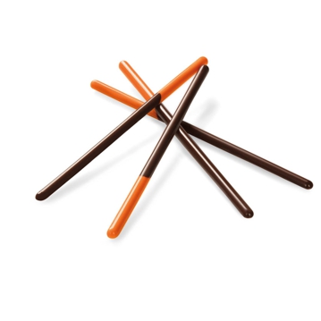 Decoraes de Chocolate Barbara Decor - Pick-up Sticks Orange 135mm 228 un