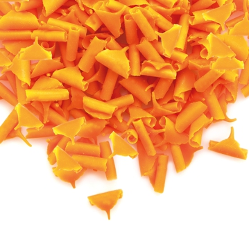 Decoraes de Chocolate Barbara Decor - Blossoms Orange 9x5mm 1kg