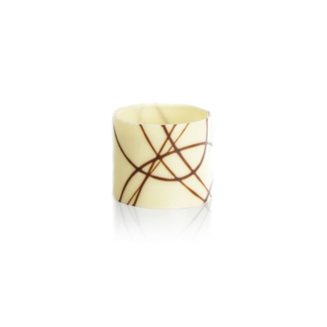 Dobla Anis e Lgrimas - Mini cylinder white striped 70 un