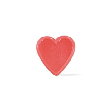 Decoraes de Chocolate Dobla - Heart red 395 un