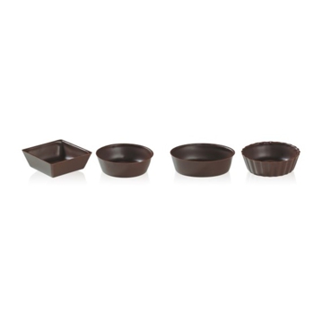 Dobla Caixas de sortido - Petit four cup assortment dark 168 un