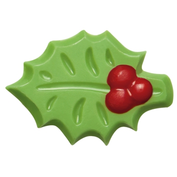 Barbara Decor Red Holly Green Leaf 42mm 240 un