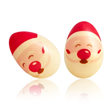 Barbara Decor Santa 3D 25x26mm 96 un
