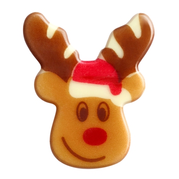 Barbara Decor Rudolph Reindeer 30x36mm 135 un
