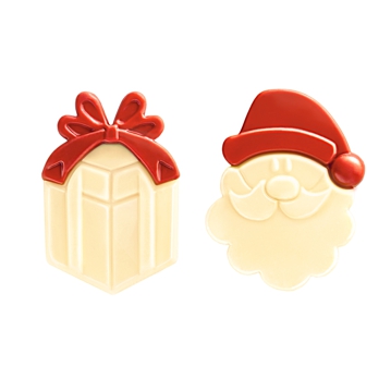 Barbara Decor Santa Gifts 35x25mm 126 un