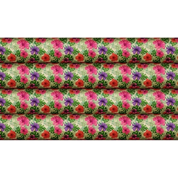 Transfere para Chocolate 300x400mm Grafica Floral 3 Modelos 24 Folhas