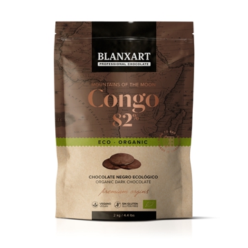 Chocolate Organico Blanxart Congo 82% 4x2kg