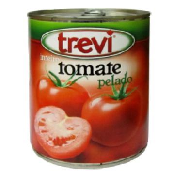 Tomate Pelado Trevi PL 780g PE 480g 12 un