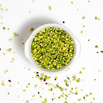 Pistachio Cru sem Pele Granulado 2-4mm Irca 1kg