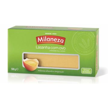 Massa Seca Lasanha com Ovo Milaneza 10x500g