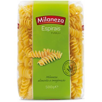 Massa Seca Espirais Fusilli Milaneza 15x500g