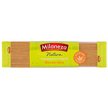 Massa Seca Esparguete Integral Milaneza 16x500g