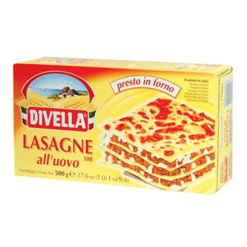 Lasagne All Uovo Divella 500g