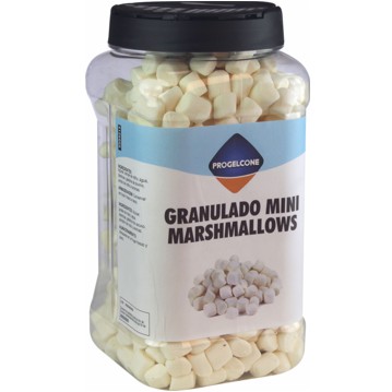 Mini Marshmallows Blancos en frasco dosificador 300g