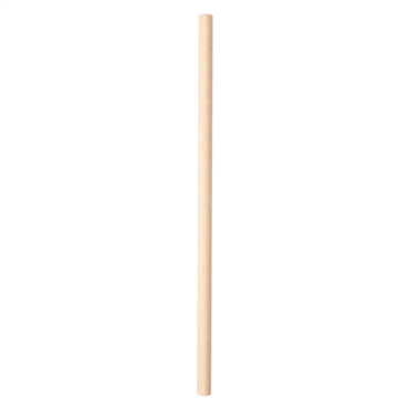Palhinha Direita em Papel Avulso - Kraft Castanho  8x200mm 250un