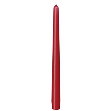 Vela Antique Duni 250x22mm Bordeaux 2x50un