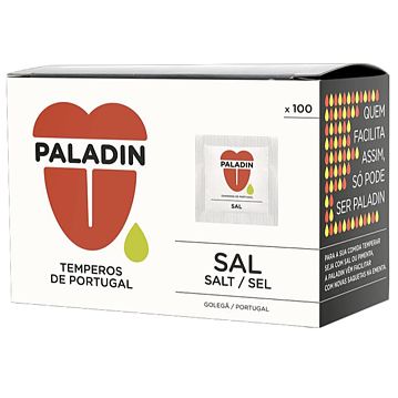 Saqueta de Sal Paladin 1g Caixa 100