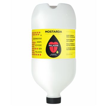Mostarda em Garrafo Invertido Paladin 2000ml