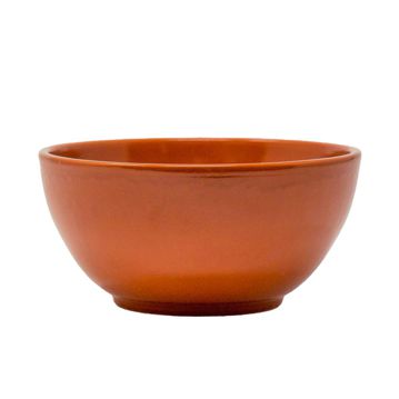 Tigela de Barro Castanho Avermelhado Circular 600ml 150x73mm 20 un