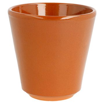 Copo de Barro Castanho Avermelhado 200ml 87x87mm 36 un