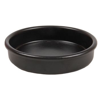 Tigela de Barro Preto Circular 220ml 120x26mm 44 un