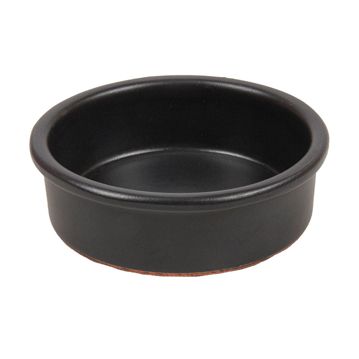 Tigela de Barro Preto Circular 100ml 89x29mm 42 un