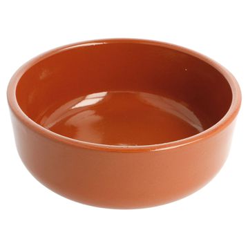 Saladeira de Barro Castanho Avermelhado 812ml 171x53mm 8 un