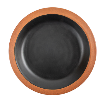 Prato Melamina Preto 229x30mm 550ml 12 un