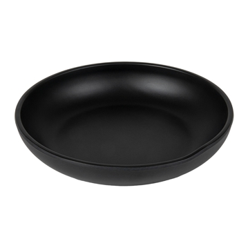 Prato Melamina Fundo Preto 205x40mm 6 un