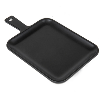 Bandeja de Apresentao Melamina Preto 240x142x15mm 6 un