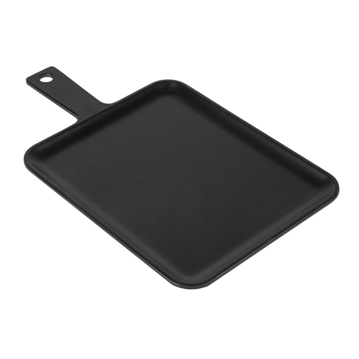 Bandeja de Apresentao Melamina Preto 324x190x14mm 6 un